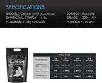 AC Infinity Premium Activated Carbon, 32 lb. Australian Charcoal Supply - Image 4