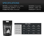 AC Infinity Premium Activated Carbon, 8 lb. Australian Charcoal Supply - Image 4