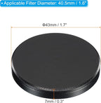 PATIKIL 40.5mm Lens Cap, 2 Pack Camera Lens Cap Cover Universal Front Metal - Image 2