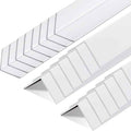 Sasylvia 20 Pcs Wall Corner Protector Guards, Vinyl 1-1/8 x 48 Inches Corner
