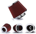 Universal 3" Inlet Cold Intake, Dry Clamp-on Air Filter by AotoKoop
