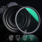 K&F CONCEPT 77mm Black Diffusion 1/2 Filter Mist Cinematic Effect Lens Filter - Image 7