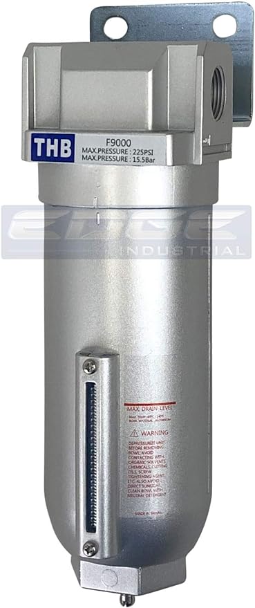 HEAVY DUTY INDUSTRIAL RATED HIGH FLOW PARTICULATE FILTER, IN-LINE WATER TRAP - Image 2