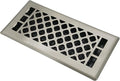 Floor Register AC Vents Brushed Nickel Color 4x10 Inch Air Vents Floor Vents by JATOHOME