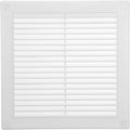 Vent Systems 6" x 6" Inch White Plastic Soffit Vent Cover by VentSystems