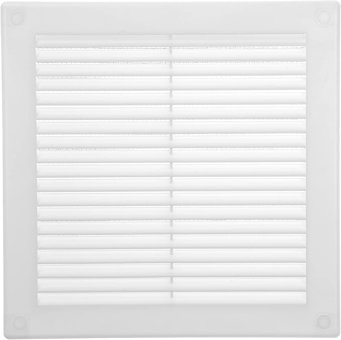 Vent Systems 6" x 6" Inch White Plastic Soffit Vent Cover by VentSystems