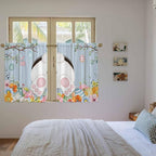Easter Kitchen Curtains 54 Inch Long 2 Panel Set, Rod Pocket Window Curtains - Image 4