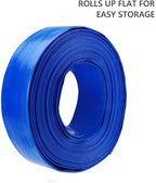 Eastrans 2.5" x 50 FT Pool Backwash Hose, Flat 4 inch Width, Heavy Duty Flat - Image 8