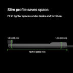 Belkin 12-Outlet Surge Protector Power Strip w/ 12 AC Outlets & 8ft Flat Plug - Image 5