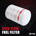30 Micron Spin-on Fuel Filter Element, 25 GPM Diesel Gasoline Compatible - Image 2