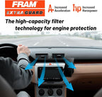 FRAM Extra Guard Rectangular Panel Engine Air Filter Replacement, Easy Install - Image 2