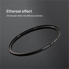 Urth 77mm Magnetic Ethereal White Mist ⅛ Diffusion Lens Filter — Cinematic - Image 2