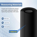 EXCELPURE 1 Micron 10" x 2.5" Whole House CTO Carbon Water Filter Cartridge - Image 4