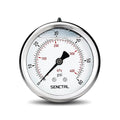 SENCTRL 0-60 Psi Glycerin Liquid Filled Low Pressure Gauge, 2.5" Dial Size by senctrl