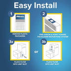 Filtrete High Performance Deep Pleat Filter NDP03-4IN-4, 20 in x 25 in x 4 in - Image 3