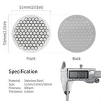 watchget 51mm Espresso Puck Screen Reusable Mesh Coffee Filter 0.8mm Thickness - Image 2