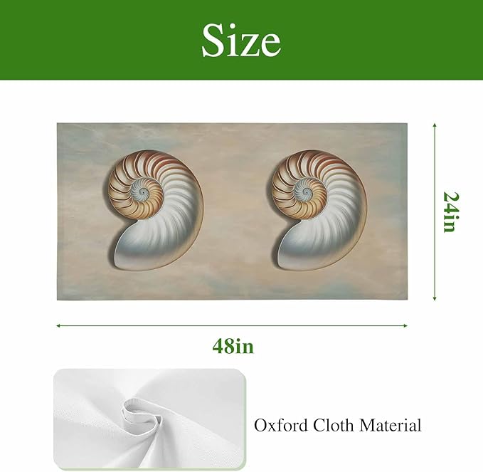 Fluorescent Light Covers for Ceiling Lights Shell Conch Magnetic Light Filters - Image 7