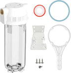 Whole House/RV Water Filter Housing Clear, Maple Syrup RO System, 3/4" NPT by MOPUEHEL
