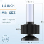 Pawfly Aquarium Nano Bio Sponge Filter Quiet Betta Fry Shrimp Foam Filter Kit - Image 4
