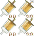 4PCS 5/16" Universal Fuel Filters by HayEastdor