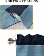 Vintage Country Woodcuts Window Valance Curtains, 2 Panel - Image 7