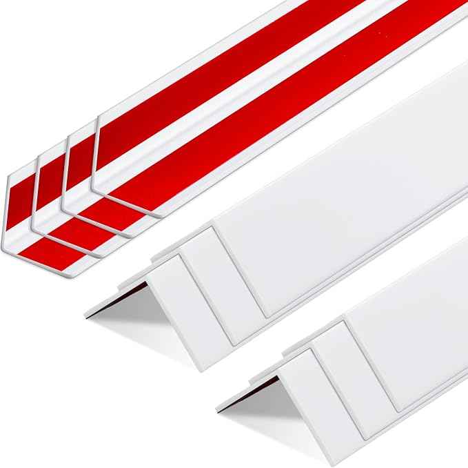 Sasylvia 10 Pcs 1-1/8 x 36 Inches Wall Corner Protector Guards