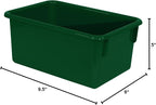 Wood Designs Cubby Storage Bin, Heavy Duty Plastic Containers - Image 7
