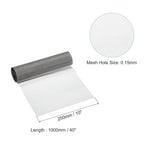 PATIKIL 40" L x 10" W Woven Wire Mesh, 100 Mesh 316L Stainless Steel Air Vent - Image 2