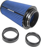 Universal 3/3.5/4" High-Flow Air Filter, Reusable Cone Cold Air Intake - Image 6