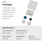 SmallRig Nano Filters Kit for DJI Osmo Nano, Including 1/2 Black Diffusion - Image 7