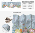 Spring Easter Tie Up Valance Curtains - Image 6