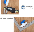 1/4" Push to Connect Shut Off Ball Valve - Image 2