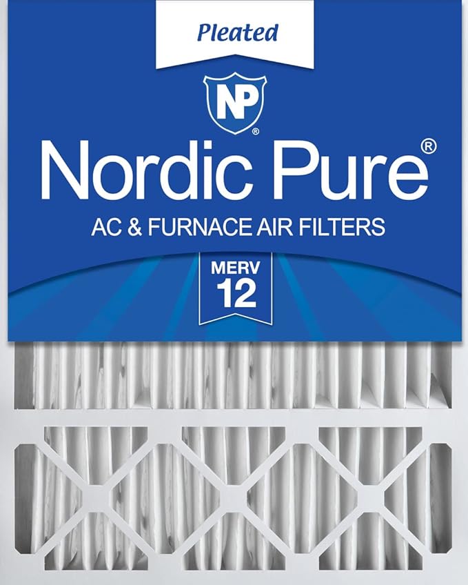 Nordic Pure 20x25x5 Honeywell/Lennox Replacement MERV 12 Air Filter 1 Pack by NordicPure