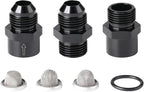 8AN Inline Fuel & Oil Feed Filter Set - Image 3