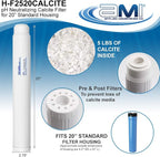 APPLIED MEMBRANES INC pH Neutralization Water Filter Cartridge | Calcite Filter - Image 2