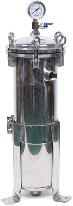 304 Stainless Steel Bag Filter Housing, Industrial Process Filter Housings by MuChaIOAK