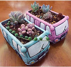 Green Bus Succulent Planter Pots, Small Plants Pot - Image 6