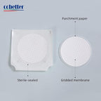 100Pack MCE Gridded Membrane Filter 47mm 0.45μm Mixed Cellulose Esters Membrane - Image 6