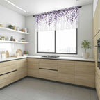 Eucalyptus Leaves Sheer Valance Curtains - Image 6
