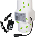 3 Inch Inline Duct Fan 53 Cfm Extractor Fan 12V Plastic Blower Air Exhaust by Unknown