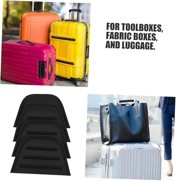 jojofuny Heavy Duty Luggage Corner Guards 8Pcs PVC Edge Protectors
