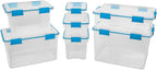 Sterilite 12-Pack Gasket Box, Weather-Resistant Storage Bins - Image 9