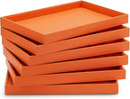 Oirlv Luxury Leather Jewelry Display Tray 24 Grid Jewelry Organizer Tray