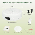 Nail Dust Collector, Compact & Quiet Manicure Vacuum - Image 7