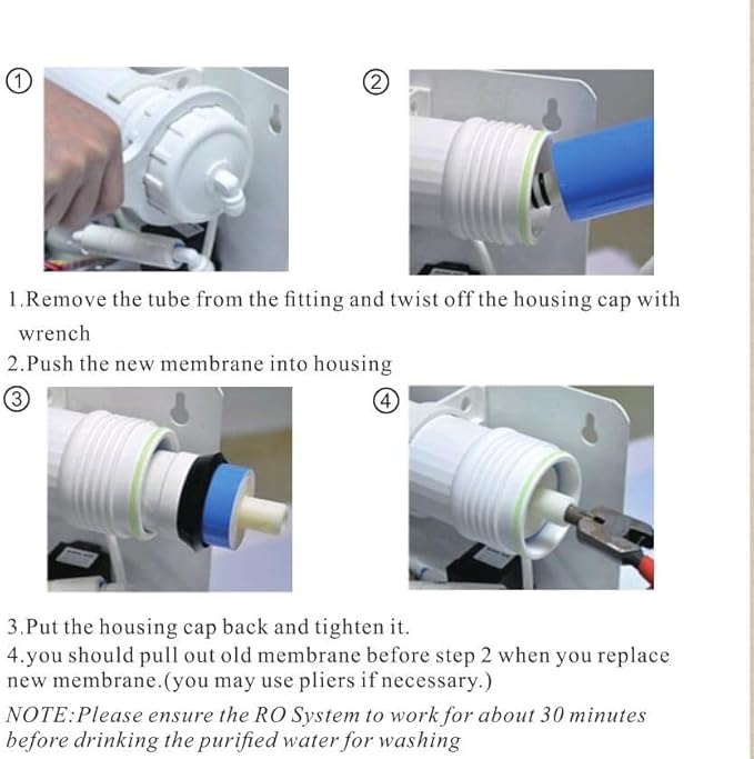 50 GPD Reverse Osmosis Membrane Replacement Filter - Image 6