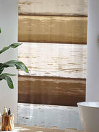 Sheer Curtains 84 Inches Long, Wood Grain Brown Semi Sheer Curtains Light - Image 4