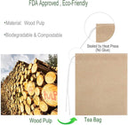 Eco-Fil Disposable Tea Filter Bags - Image 2