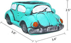 Cute Light-Blue Car Succulent Planter Pot, Flower Pots Succulent Plants - Image 3
