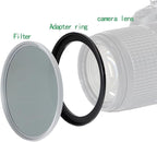 46mm to 72mm Step-Up Ring Filter Adapter - Image 4