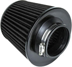 KYOSTAR Universal 3.5" High-Flow Air Filter, Reusable Cone Cold Air Intake - Image 7
